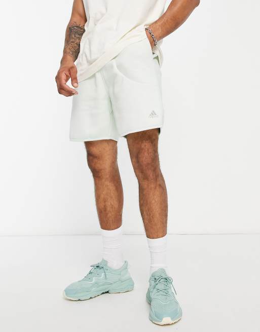 adidas Sportstyle Lounge shorts in sage green