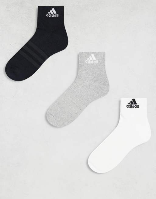 Grey hotsell adidas socks