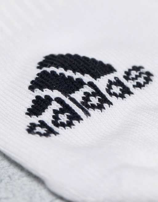 adidas Sportswear – 3er-Pack Sneaker-Socken in Weiß, 4 von 4