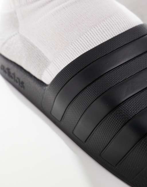 adidas Sportswear Adilette sliders in black ASOS