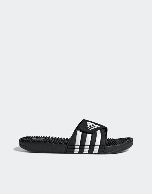 adidas Sportswear - Adissage - Sorte og hvide sliders