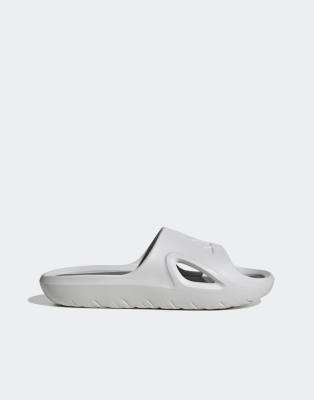 adidas Sportswear all future of lounge sliders in grey - ASOS Price Checker