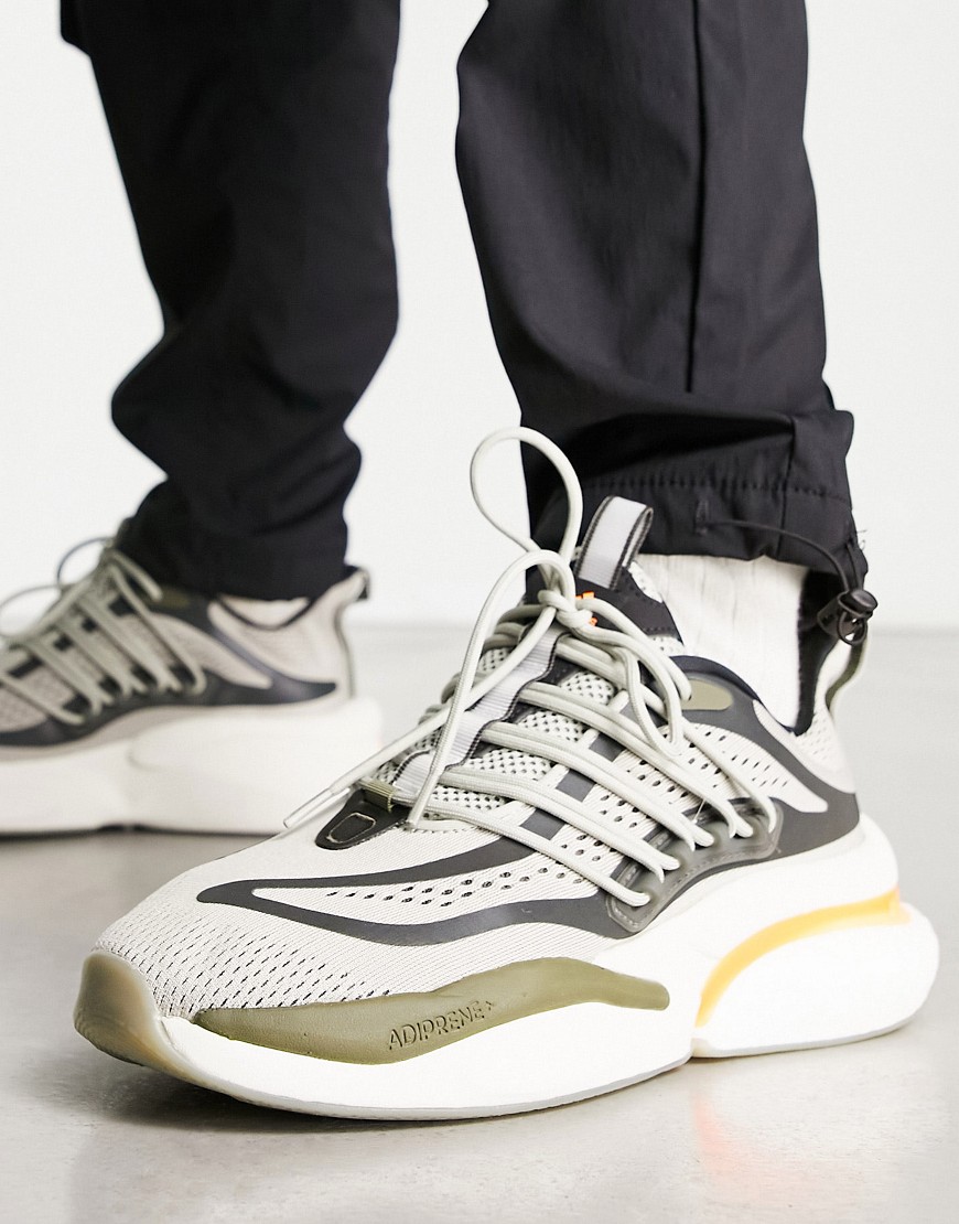 Adidas Originals Adidas Sportswear Alphaboost V1 Sneakers In Gray And Multi