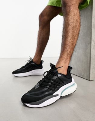 adidas Sportswear AlphaBoost V1 trainers in black