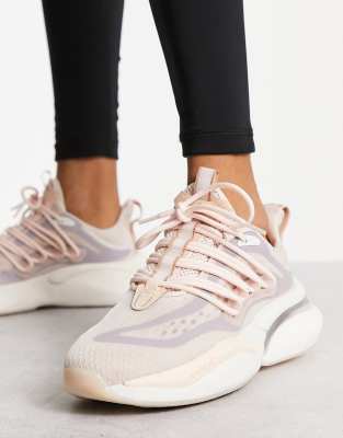 adidas performance adidas Sportswear AlphaBoost V1 trainers in pink