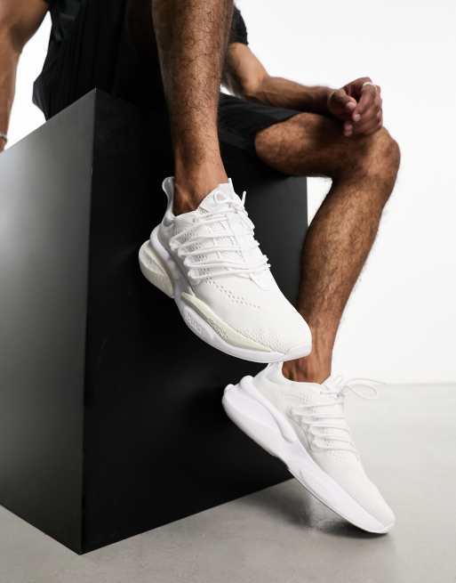 Adidas alpha 2025 boost white