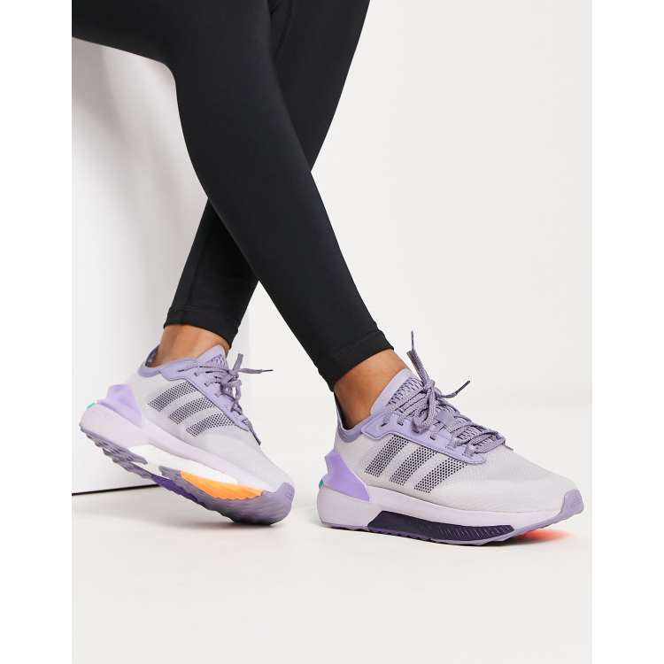 Adidas white and purple on sale shoes