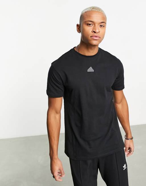 adidas Sportswear City Escape t-shirt in black