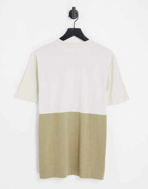 adidas – Sportswear – Colourblock – T-Shirt im Blockfarbendesign in Grau , 2 von 4