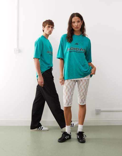 adidas Sportswear – Common Goal – Fußballtrikot in Petrol, 2 von 4