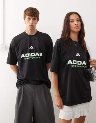 adidas Sportswear - Common Goal - Fußballtrikot in Schwarz