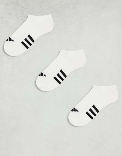 adidas - Sportswear - Confezione da 3 paia di calzini sportivi ammortizzati bianchi