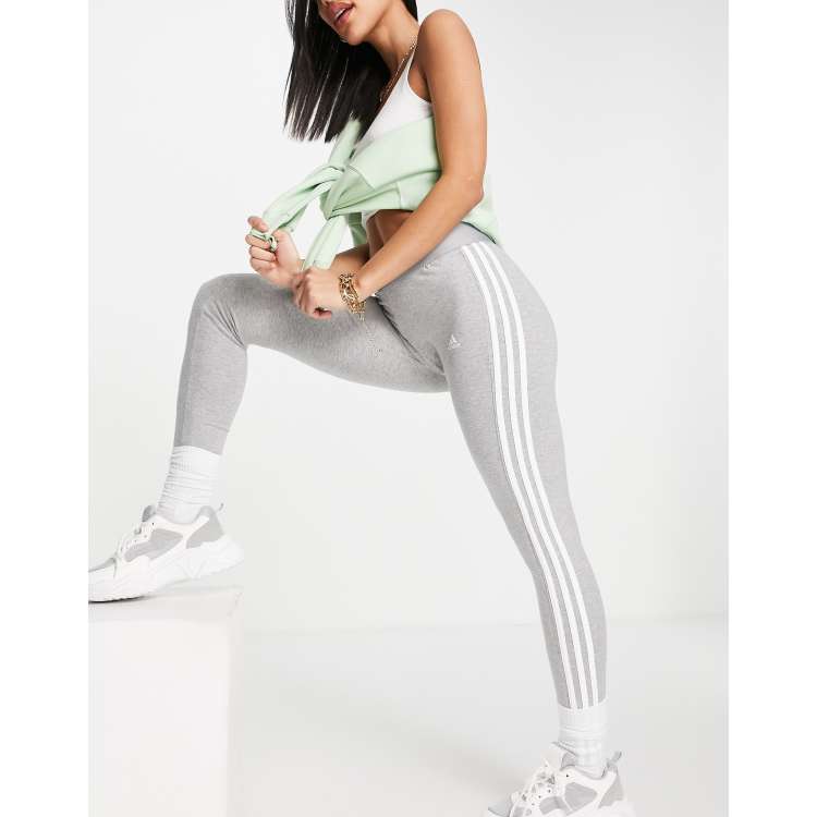 Grey adidas clearance leggings womens