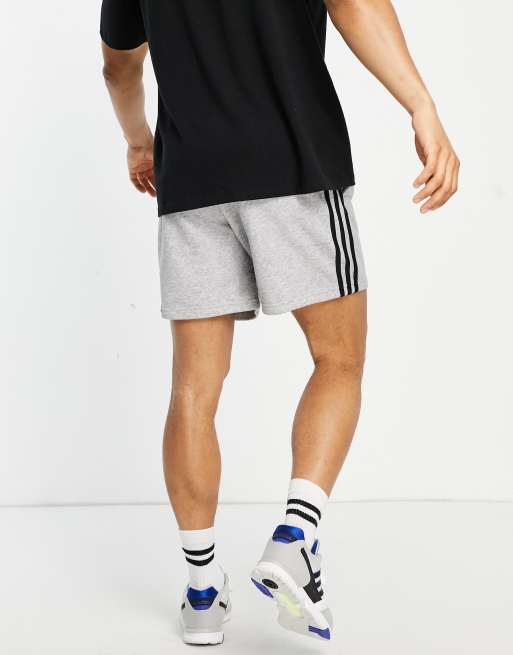 Adidas sweat shorts grey new arrivals