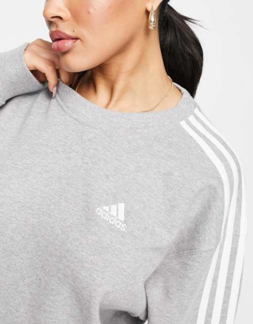 Felpa adidas outlet grigia