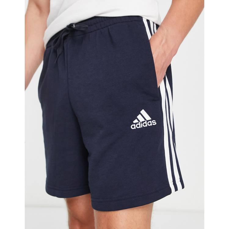 Adidas shorts 3 stripe hot sale mens