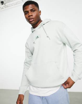 adidas Sportswear Feel Vivid hoodie in mint green ASOS