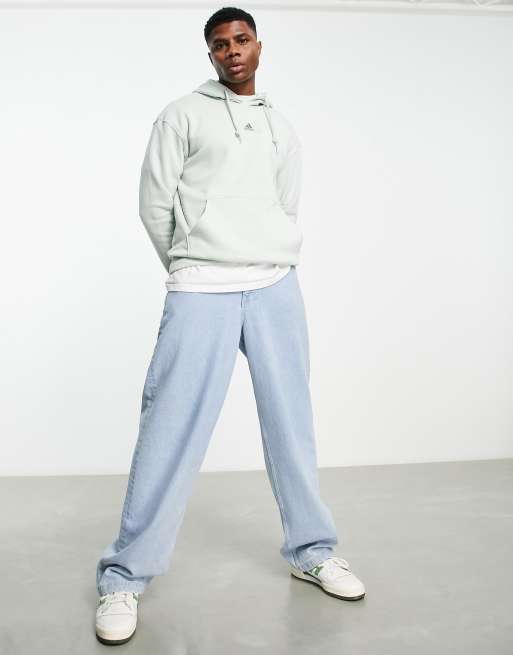 adidas Sportswear Feel Vivid hoodie in mint green ASOS