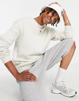 adidas Sportswear Feel Vivid sweatshirt in grey - ASOS Price Checker