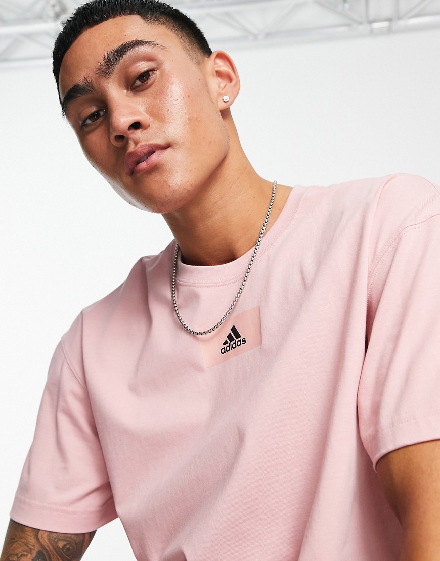 adidas Sportswear Feels Vivid t-shirt in pink