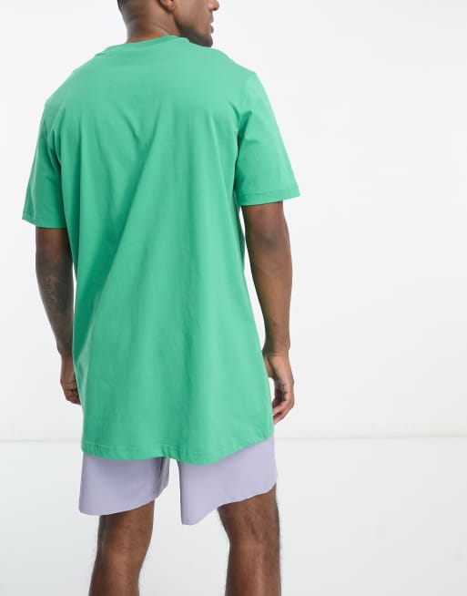 adidas Sportswear Future Icons big logo t-shirt in green | ASOS