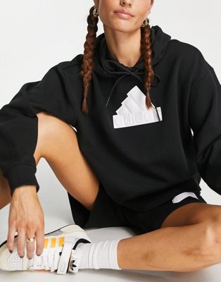 adidas Sportswear Future Icons BOS hoodie in black