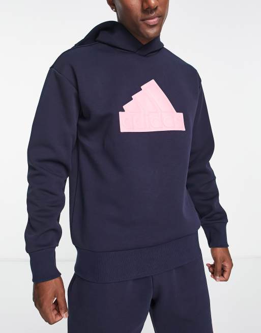 adidas - Sportswear Future Icons - Felpa nera con cappuccio