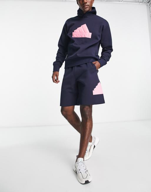 adidas - Sportswear Future Icons - Felpa nera con cappuccio, 4 di 4