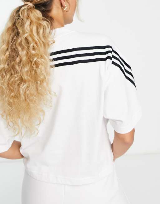 adidas - Sportswear - Future Icons - T-shirt à 3 bandes - Blanc, 2 de 4