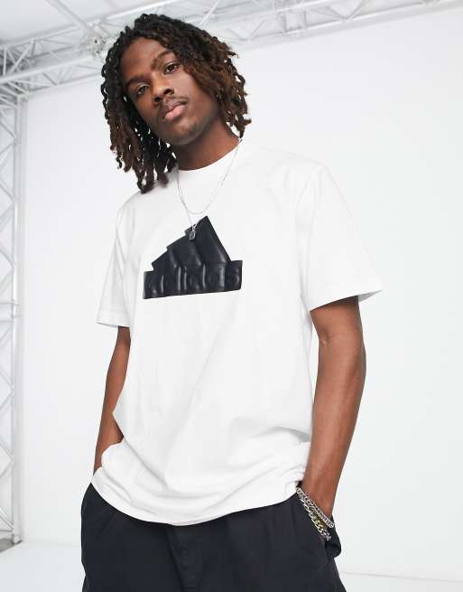 adidas Sportswear Future Icons T shirt met groot logo in wit