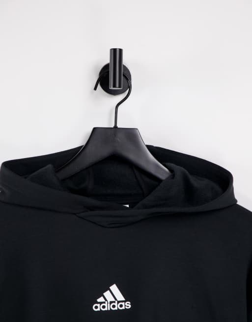 adidas Sportswear hoodie with central logo in black