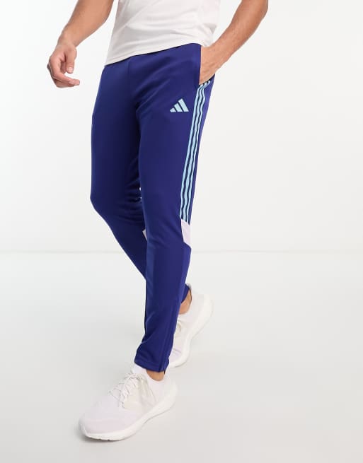 Pantalon de sport homme Adidas Tiro 23 Club noir et bleu