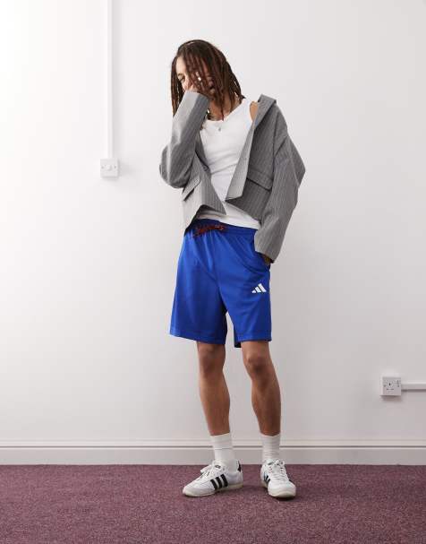 adidas Sportswear House of Trio shorts in blue