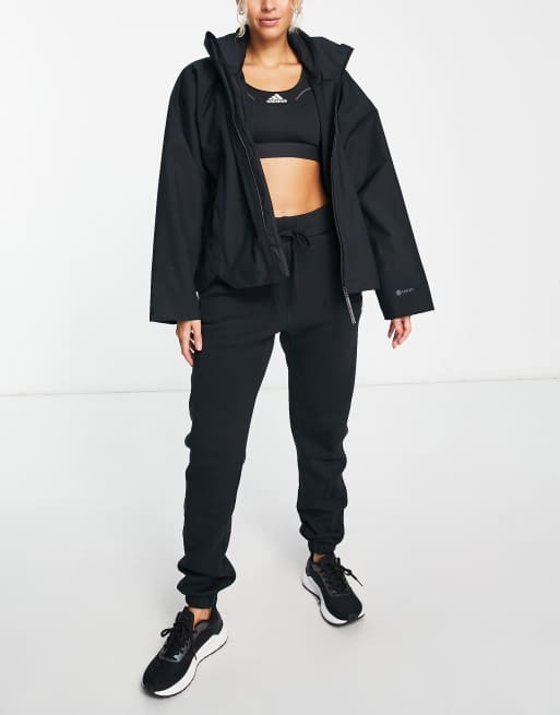 adidas Sportswear Jack in zwart