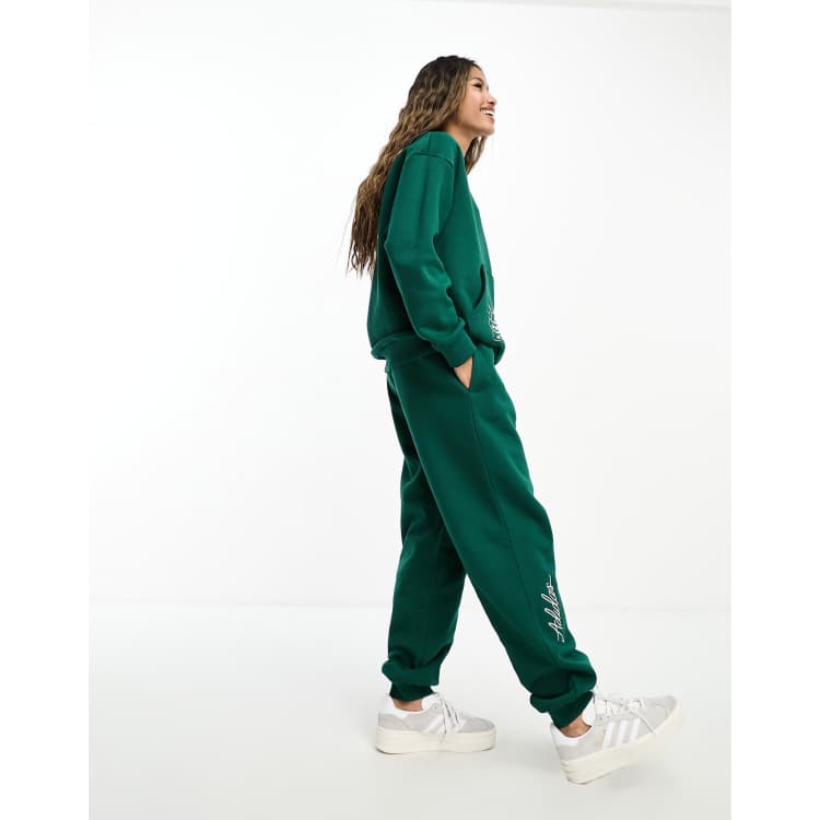 adidas sportswear joggers in dark green | ASOS