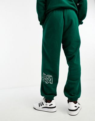 adidas sportswear joggers in dark green