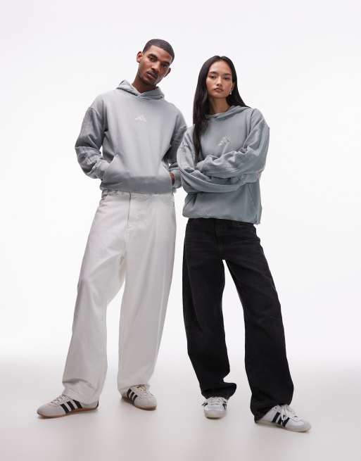 adidas Sportswear – Kapuzenpullover in Salbeigrün, 2 von 4