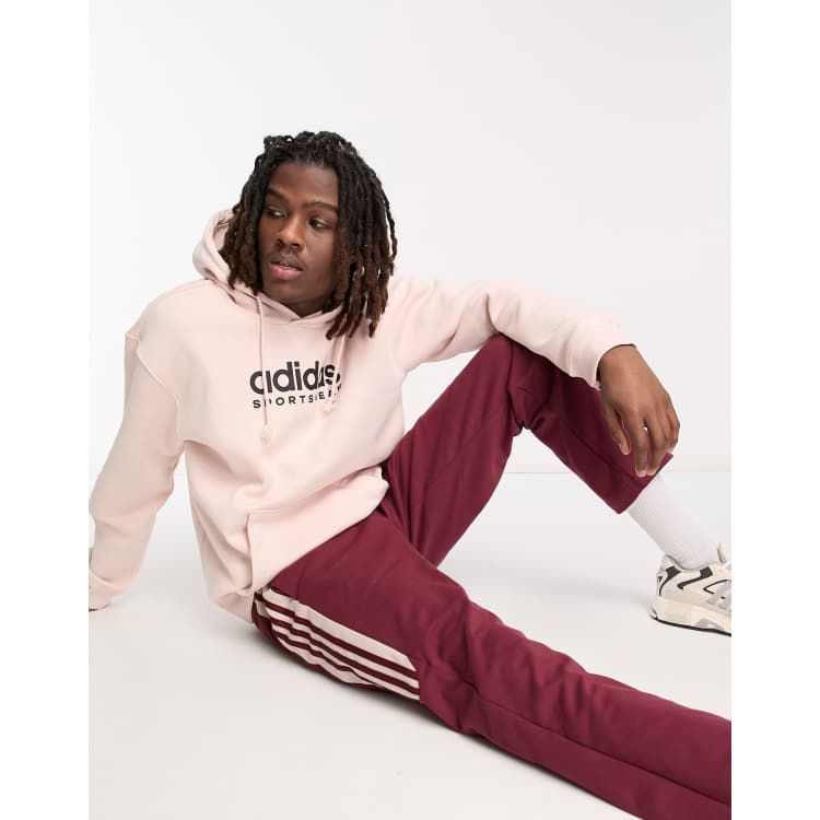 Adidas best sale hoodie tan