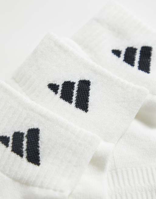 adidas Sportswear - Lot de 3 paires de chaussettes - Blanc, 2 de 3