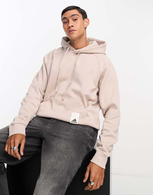 adidas Sportswear Lounge x Street hoodie in beige