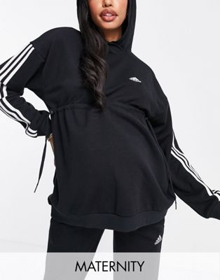 adidas Sportswear Maternity hoodie in black