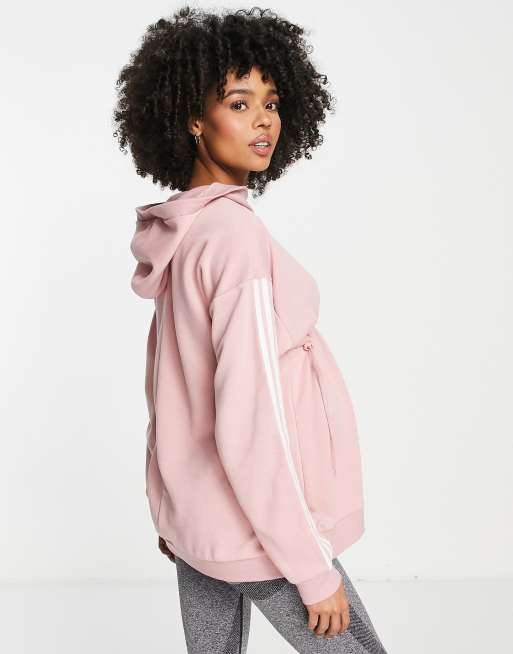 adidas Sportswear Maternity - Pink hættetrøje, 3 af 4