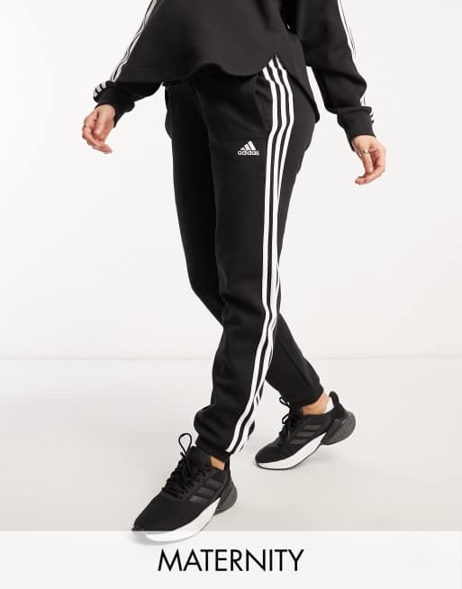 adidas Sportswear – Maternity – Umstands-Jogginghose in Schwarz