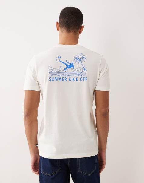 adidas – Sportswear – Naturvit t-shirt - view 1