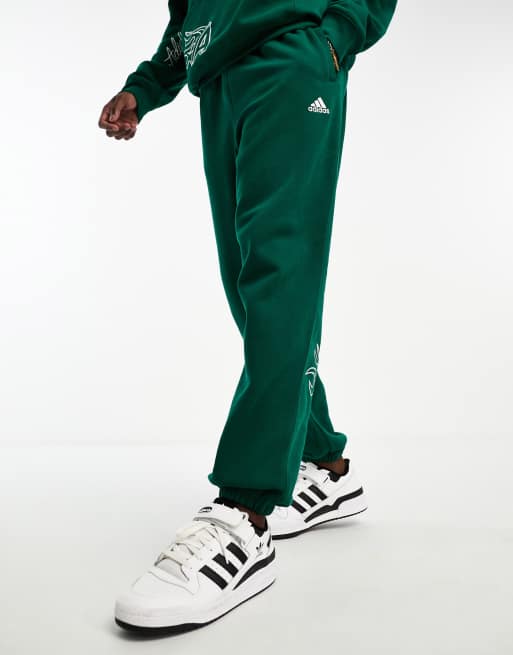 adidas Sportswear Pantalon de jogging Vert fonc ASOS