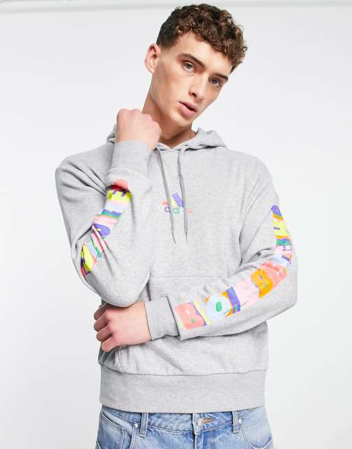 Adidas best sale rainbow hoodie