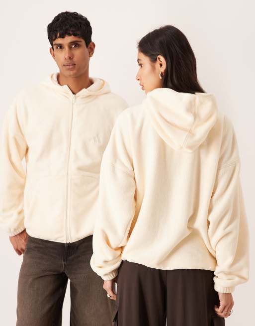 adidas Sportswear Sharp hoodie in white, 3 of 4