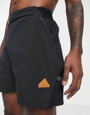 adidas Sportswear shorts in black - ASOS Price Checker