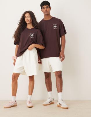 Sportswear - Shorts in Weiß mit Waffelstruktur Weiß M