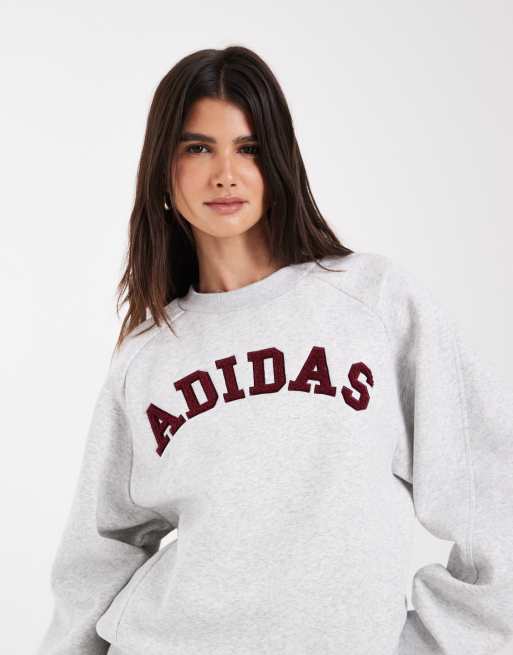 adidas Sportswear Sweatshirt in graumeliert, 2 von 4